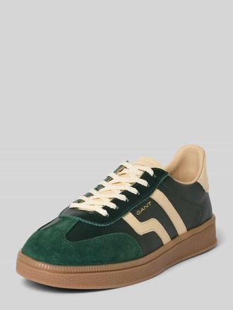 GANT Sneaker aus echtem Leder Modell Cuzima in Dunkelgruen, Gr&ouml;&szlig;e 36