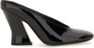 Givenchy Black Leather Sculpted Pumps