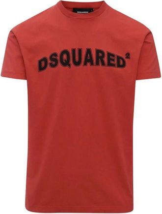 Dsquared2 DSquared2 Pictogram T-shirt heren (Rood)