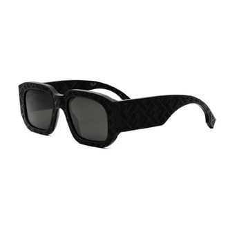 Fendi Mens Black Square Sunglasses FE40113I 02A