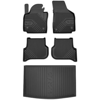 OEM Set 77 Alfombrillas Y Moqueta Vw Golf Plus 2005-2014 D