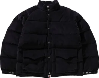 A Bathing Ape Corduroy Classic Down Jacket Black 1K70-144-001-BLK