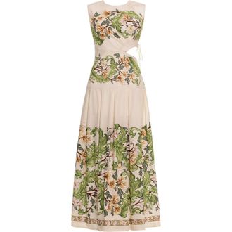 Agua Bendita Oto&ntilde;o Anhelo Midi Dress in Multicolor at Nordstrom, Size X-Small