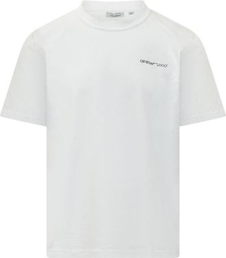Off-white White Logo Regular T-Shirt