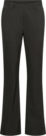 &Co Woman Penelope Flare Broeken - Dames - Broeken - Groen - Maat: M Polyamide