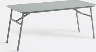 La Redoute Interieurs Opvouwbare tuintafel, metaal en staal, HANSO