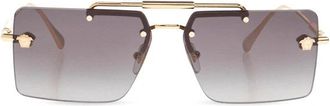 Versace Medusa Glam Zonnebrillen - Dames - Zonnebrillen - Geel - 60 CM - Accessoires