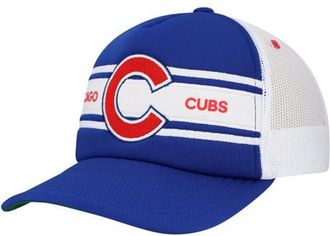 Mitchell & Ness Mens Royal Chicago Cubs Sideline Trucker Adjustable Hat at Nordstrom