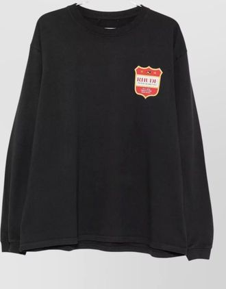 Rhude printed cotton long-sleeve t-shirt