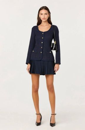 Astr Malorie Mini Dress In Blue