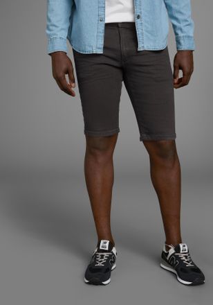 Arizona Jeansshorts ARIZONA, Herren, Gr. 30, schwarz (schwarz washed), Denim/Jeans, Obermaterial: 98% Baumwolle, 2% Elasthan, kontrastfarbene Details, Basic, 