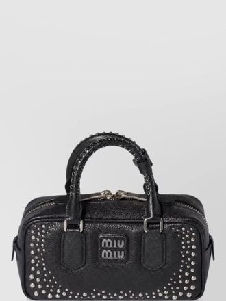 Miu Miu arcadie goat leather shoulder bag