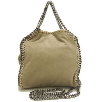 Stella McCartney Stella Mccartney Beige Polyester Tote Bag (Pre-Owned)