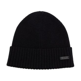 HUGO BOSS Fati Beanie - Accessories - Hombre - Azul - ONE SIZE