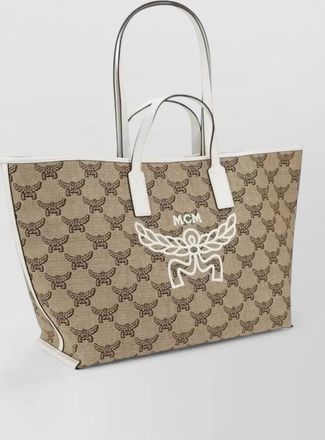MCM medium himmel leather beach bag