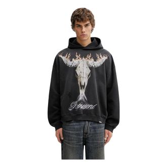 Represent Represent, Hoodies & sweatvesten, Heren, Zwart, XL, Katoen, British Cowboys Hoodie