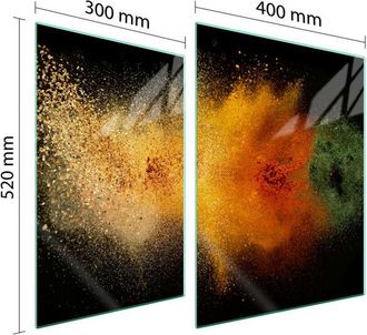OEM Placa Protectora De Vidrio Para Estufa 70x52 Especias