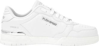 Plein Sport Low-Top Sneakers Tiger. X - unisex - Skateschoenen - Wit - 45 EU - Polyester - Fitness