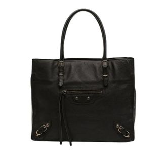 Balenciaga Pre-owned Tote Bags, female, Black, Size: ONE SIZE Pre-owned Papier A6 Tote Bag