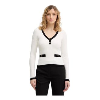 Guess Dames, Truien, Beige, Maat: L Viscose
