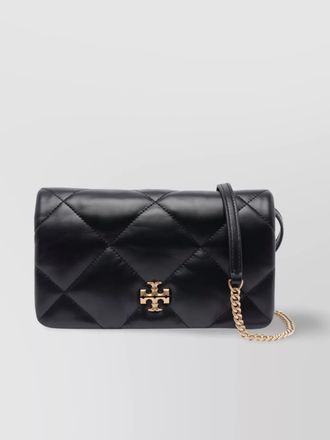 Tory Burch kira leather wallet on chain shoulder bag