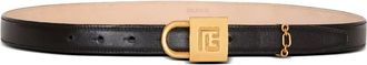Balmain Cintura in pelle - Nero