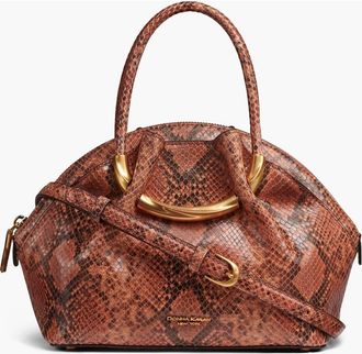 DKNY Oxford Snake Crossbody in Amber at Nordstrom