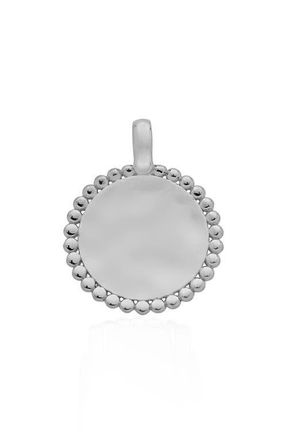 Monica Vinader Deia Beaded Pendant Charm in Sterling Silver at Nordstrom