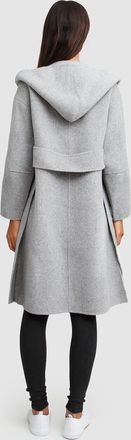 Belle & Bloom Walk This Way Wool Blend Oversized Coat