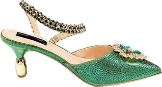 Generic Womens Shoes and Bag Set Sparkly Rhinestone Flower Evening Handbag Shiny Elegant Bridal Heeled Shoes