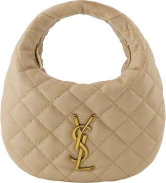 Saint Laurent Tassen, Dames, Beige, ONE Size, Leer, Icarino Bag