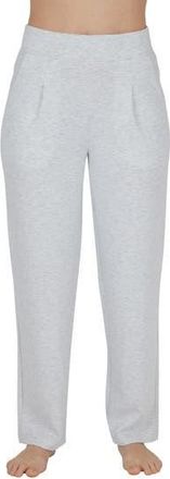 Yogalicious Straight Leg Scuba Pants in Heather Light Grey at Nordstrom Rack, Size X-Small