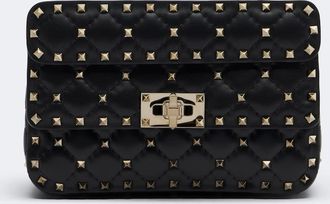 Valentino Garavani Rockstud Spike Small leather top-handle bag