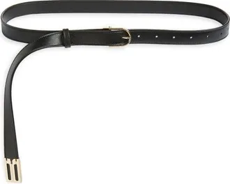 Victoria Beckham Dorian B Finite Belt in Black at Nordstrom, Size X-Small/small