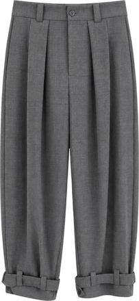 P.A.R.O.S.H. Pantaloni a gamba larga - - Trousers - Donna - Grigio - M