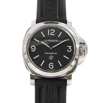Officine Panerai Panerai Pre-owned - Pre-owned Polshorloge - Heren - Pre-owned - Zwart - Maat: ONE Size