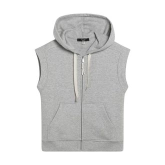 Max Mara Zip-throughs, female, Gray, M, Maglia Gilet