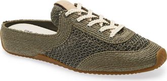 Rag & Bone Retro Runner Slim Ultra Mule in Loden Raffia at Nordstrom, Size 10.5Us