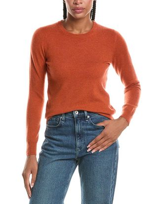 N.Peal N. PEAL Evie Classic Round Neck 100% Cashmere Sweater