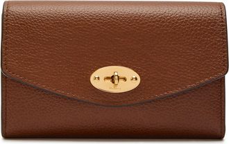 Mulberry Darley Medium Grained Leather Wallet - Tan - One Size