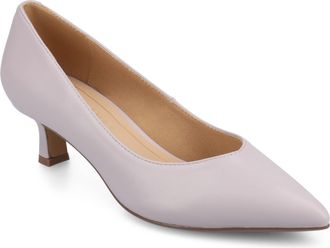 Journee Collection Women & apos;s Pammie Medium and Wide Width Pumps