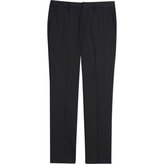 Bonobos Jetsetter Stretch Wool Suit Pants in Charcoal at Nordstrom, Size 34 X 32