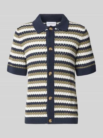 Lindbergh Lindbergh Cardigan mit 1/2-Arm in Lind, Gr&ouml;&szlig;e XXXL