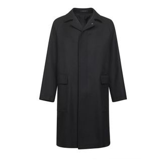Tagliatore Loyd Coat - Heren - Mantel - Zwart - M - Wol - Jassen