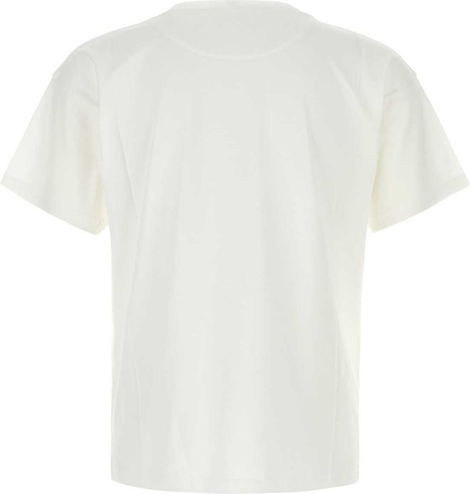 Logo-Embroidered T-Shirt - White