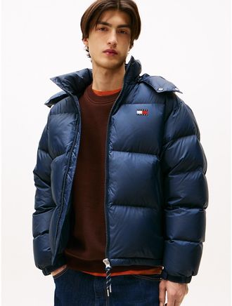 Tommy Hilfiger Mens Tommy Jeans Alaska Ripstop Down Jacket - Navy - XXL
