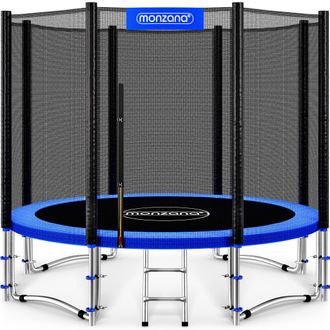 No Brand No Brand - Monzana Trampol&iacute;n 305cm Cama El&aacute;stica Red De Seguridad Protectores De Bordes Y Escalera