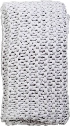 Pom Pom at Home The Fisherman Throw In Stone Grey