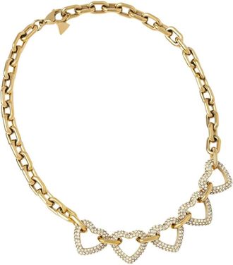 Guess Collana Beloved Heart-Chain - - Accessories - Donna - Giallo - ONE SIZE