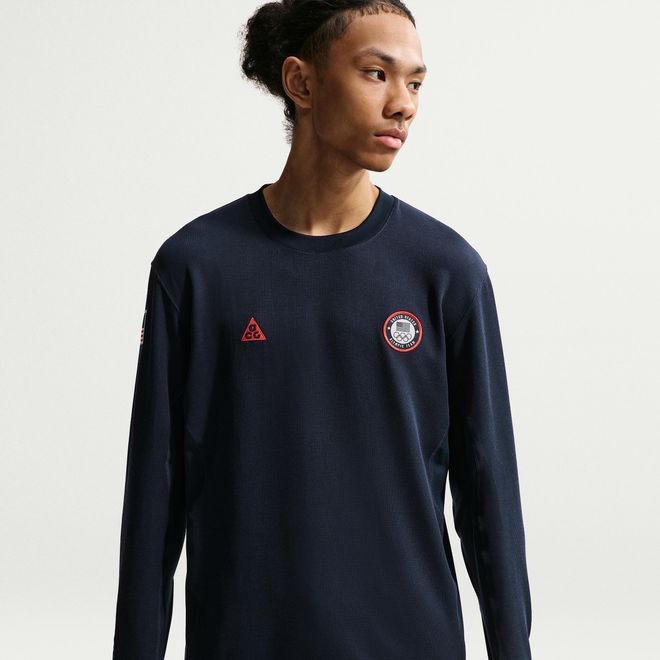 Mens Nike ACG x United States Olympic Team Dri-FIT ADV Top in Blue | IB2634-451